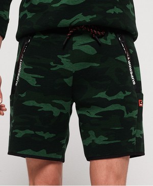 Superdry Gym Tech Stretch Férfi Rövidnadrág Camo | DCMJG8190